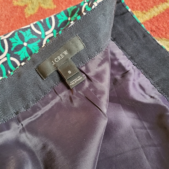 J crew geometric pencil skirt - Picture 3 of 8